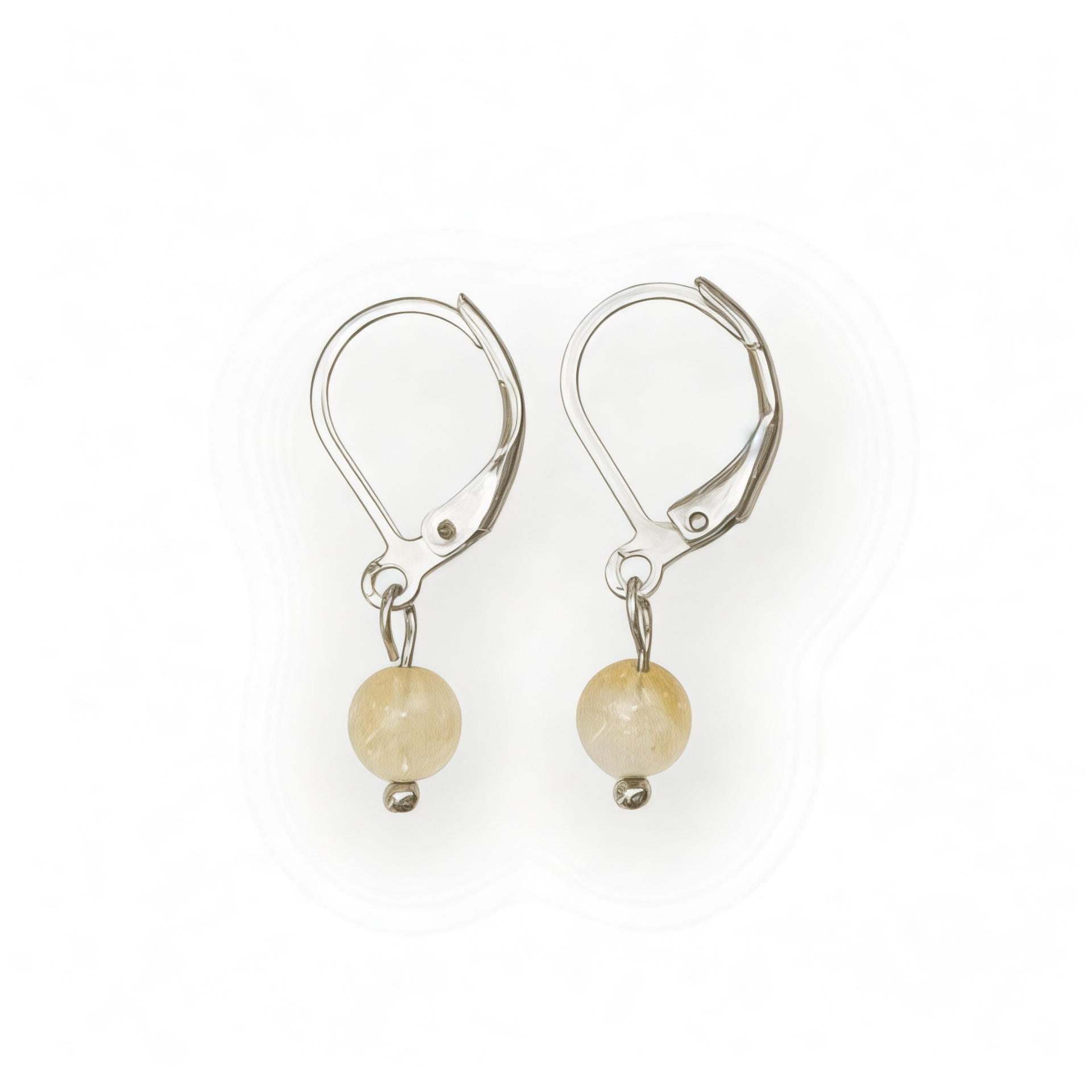 Boucles d'oreilles "Envol" Citrine