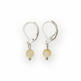 Boucles d'oreilles "Envol" Citrine