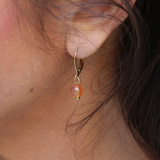 Boucles d'oreilles "Envol" Cornaline