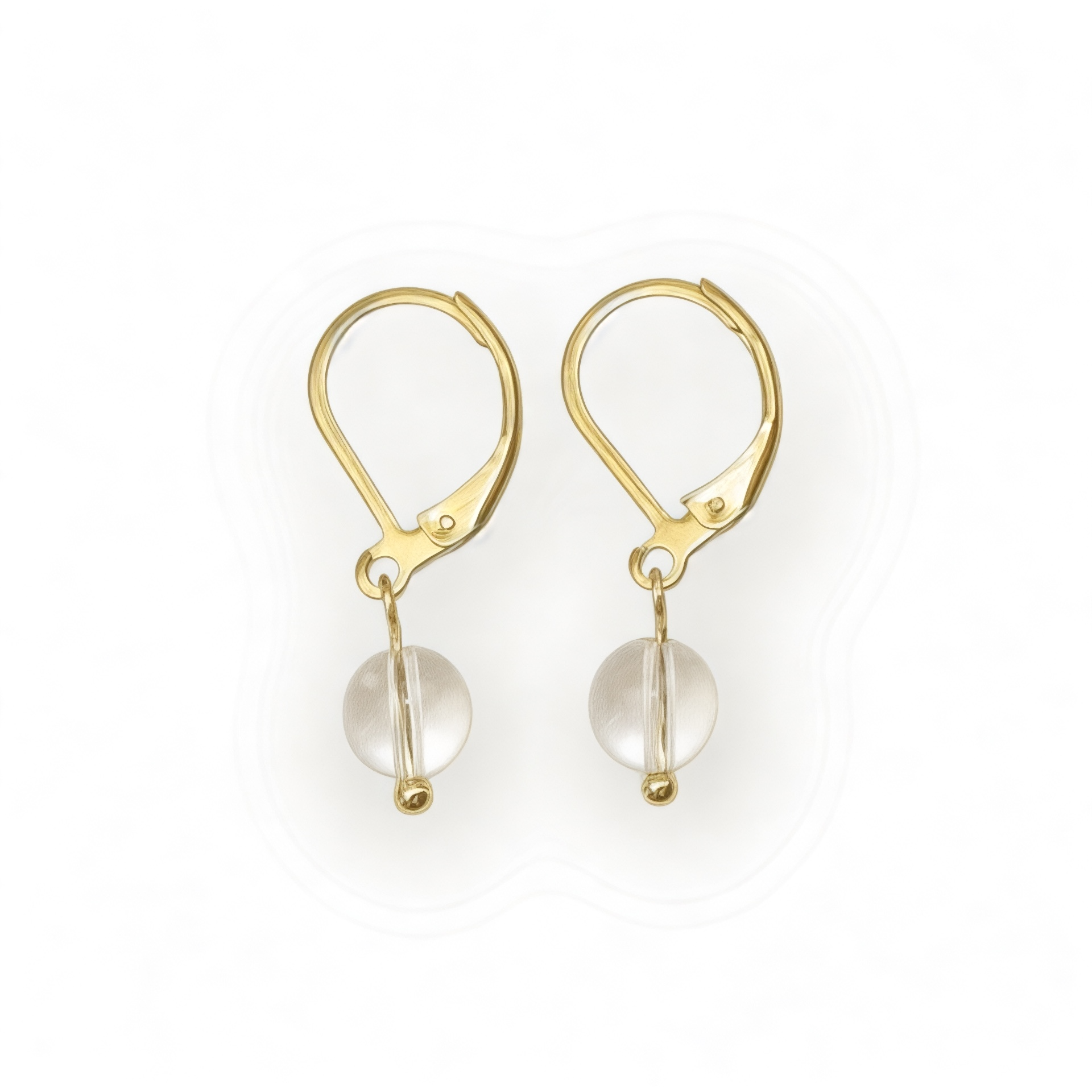 Boucles d'oreilles "Envol" Cristal de Roche