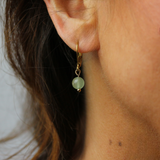 Boucles d'oreilles "Envol" Aventurine