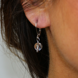 Boucles d'oreilles "Envol" Cristal de Roche