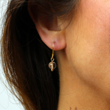 Boucles d'oreilles "Envol" Cristal de Roche