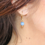 Boucles d'oreilles "Envol" Cyanite