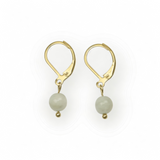 Boucles d'oreilles "Envol" Jadéite