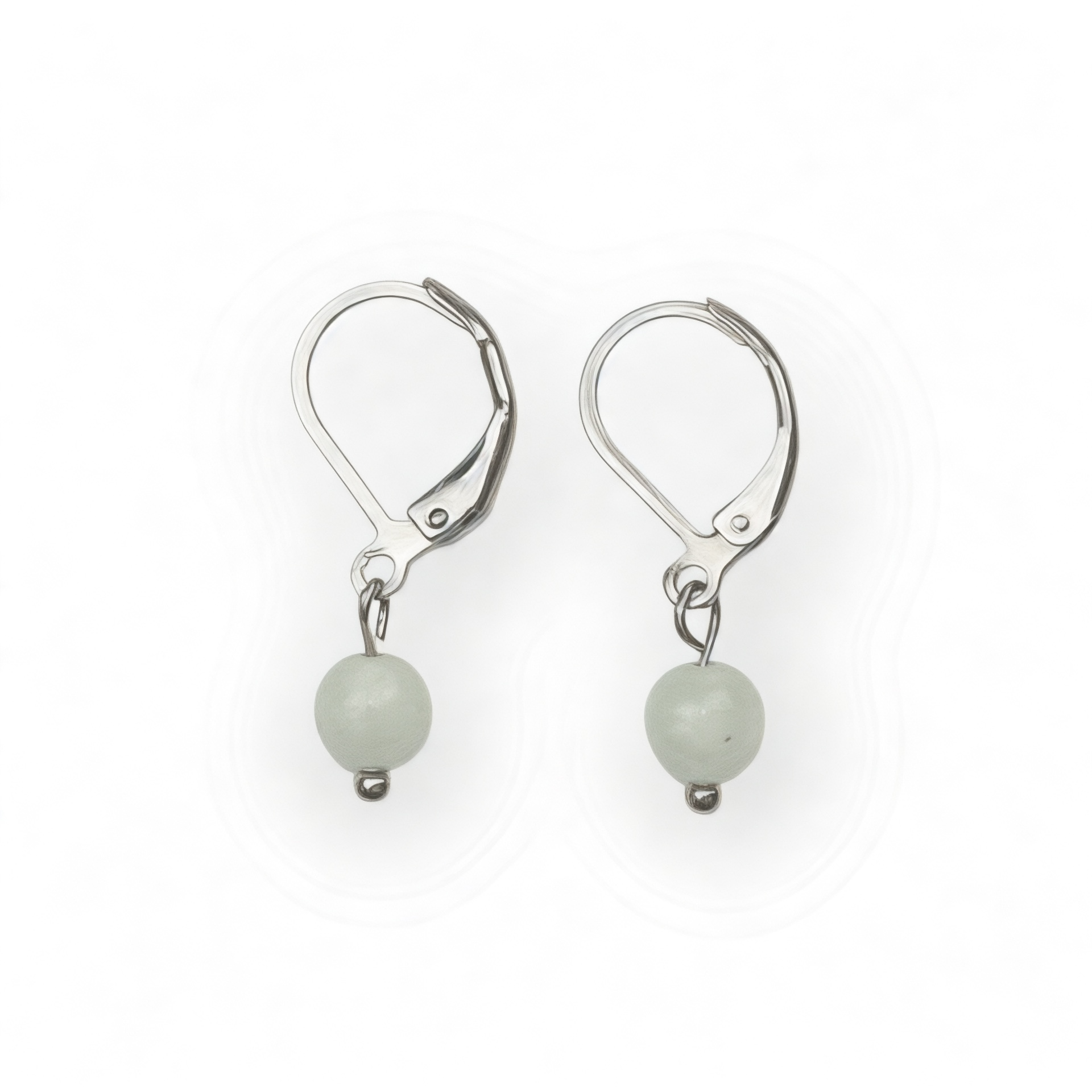 Boucles d'oreilles "Envol" Jadéite