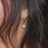 Boucles d'oreilles "Envol" Jadéite
