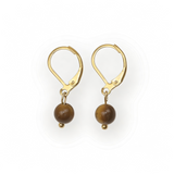 Boucles d'oreilles "Envol" Oeil de Tigre