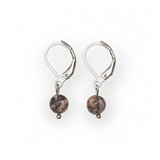 Boucles d'oreilles "Envol" Rhodonite