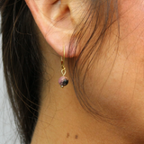 Boucles d'oreilles "Envol" Rhodonite