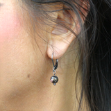 Boucles d'oreilles "Envol" Rhodonite