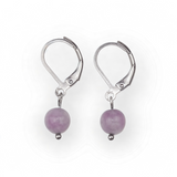 Boucles d'oreilles "Envol" Lépidolite