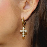 Boucles d'oreilles Acier inoxydable "Carina"