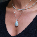 Pendentif Goutte Jade de Birmanie