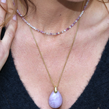 Pendentif Goutte Lépidolite