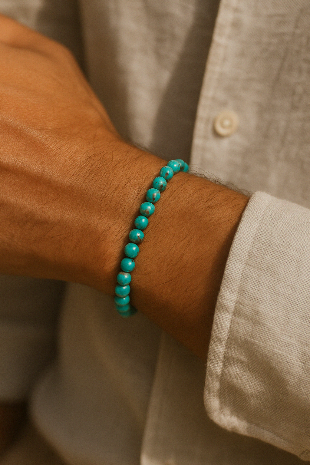 Bracelet "Essentiel" Turquoise Hubei