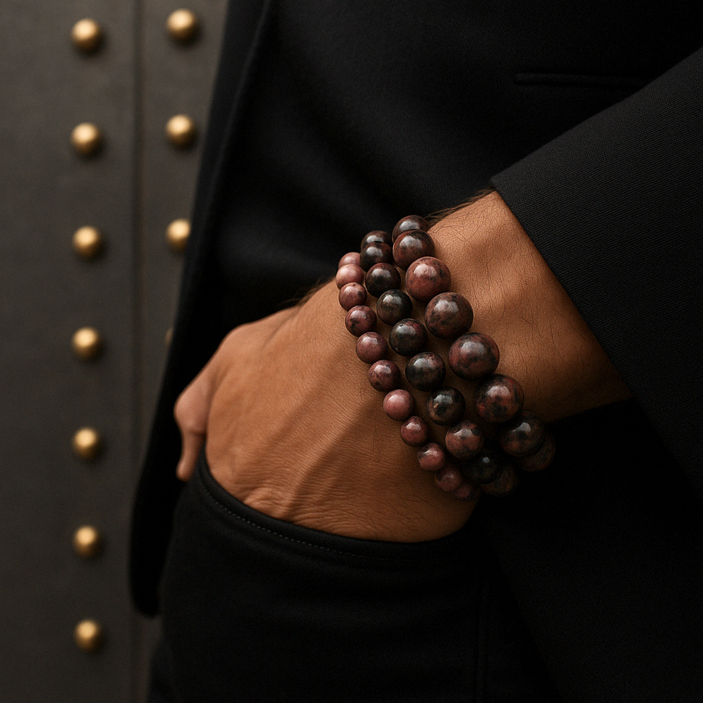 Bracelet "Essentiel" Rhodonite