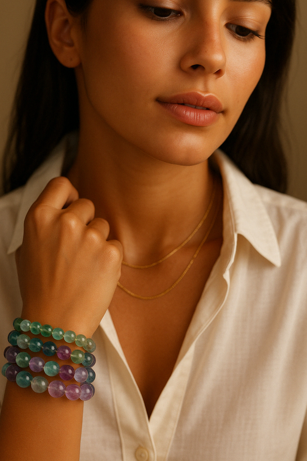 Bracelet "Essentiel" Fluorine