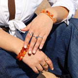 Bracelet "Essentiel" Cornaline