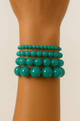 Bracelet "Essentiel" Amazonite foncée