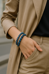Bracelet "Essentiel" Cyanite