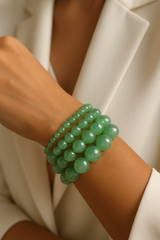 Bracelet "Essentiel" Aventurine facettée