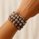 Bracelet "Essentiel" Agate Botswana