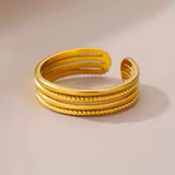 Bague Bande Acier Inoxydable