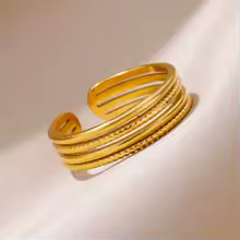 Bague Bande Acier Inoxydable