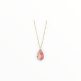 Pendentif Goutte Rhodochrosite