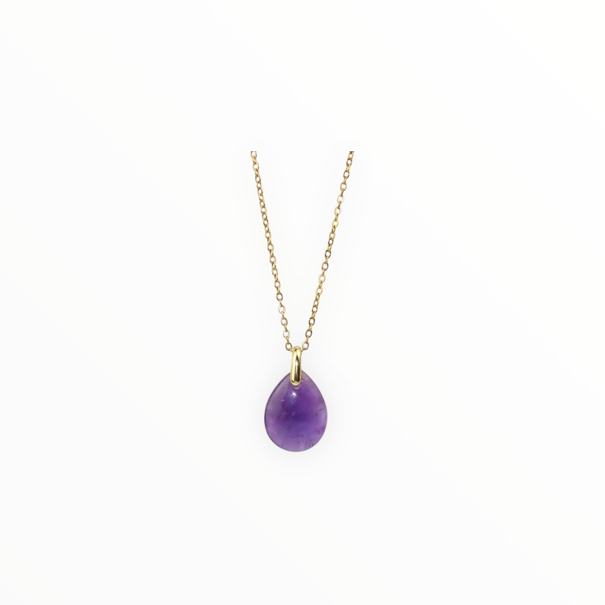 Pendentif Goutte Améthyste