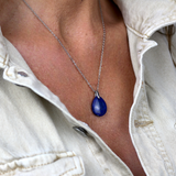 Pendentif Goutte Lapis-Lazuli
