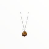 Pendentif Goutte Oeil de Tigre