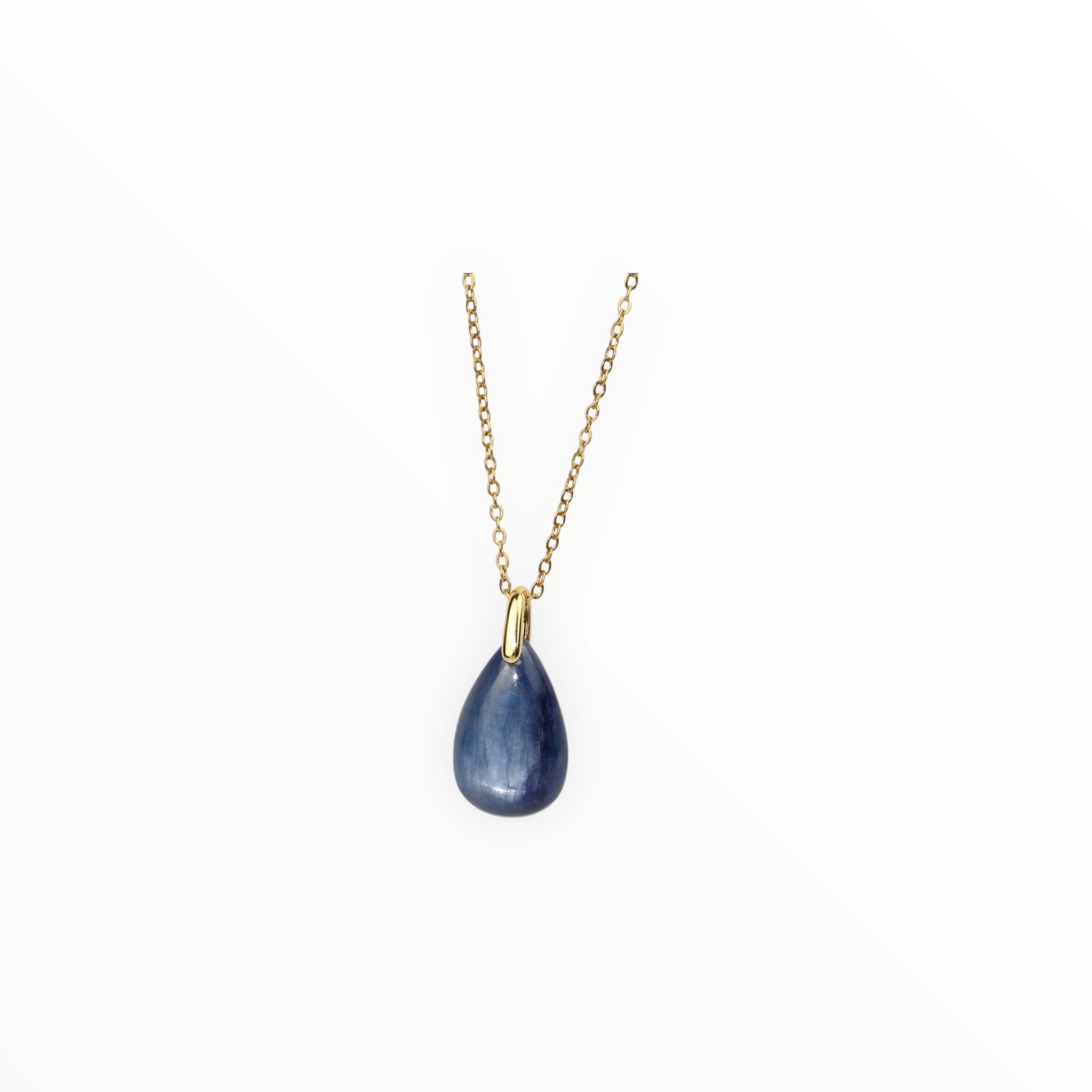 Pendentif Goutte Cyanite