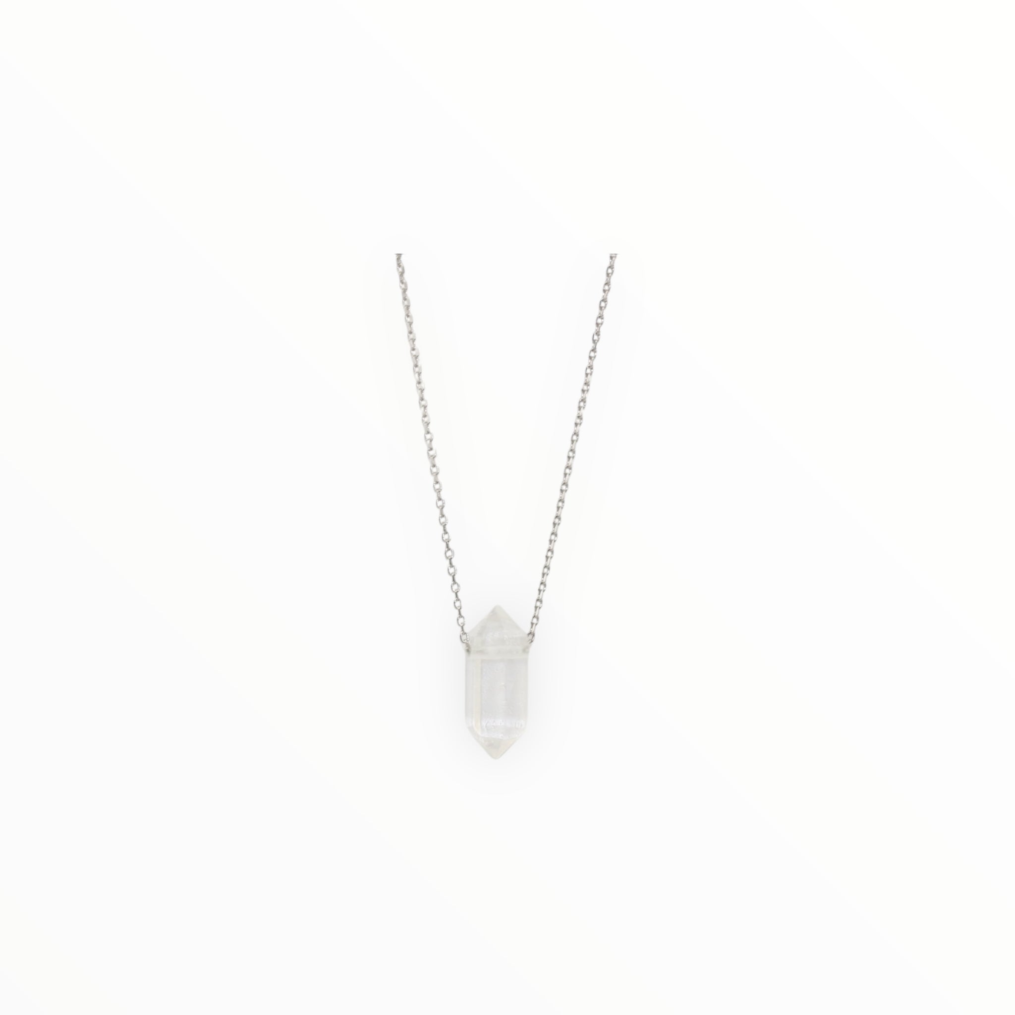 Pendentif Pointe Cristal de roche