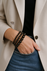 Bracelet "Essentiel" Quartz fumé